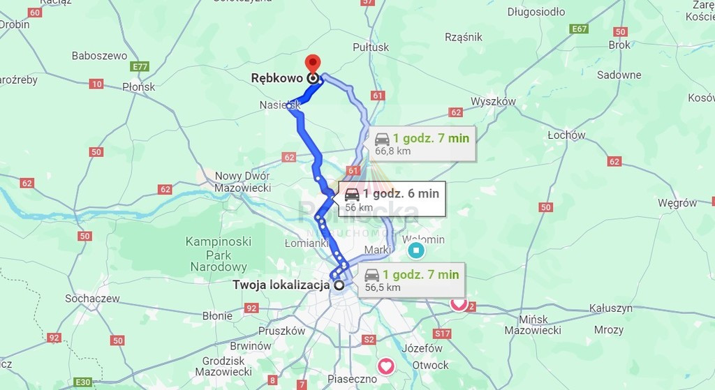 Działka Sprzedaż Rębkowo 3