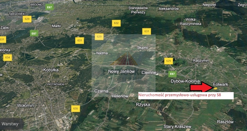 Działka Sprzedaż Stary Dybów Przyjacielska 2