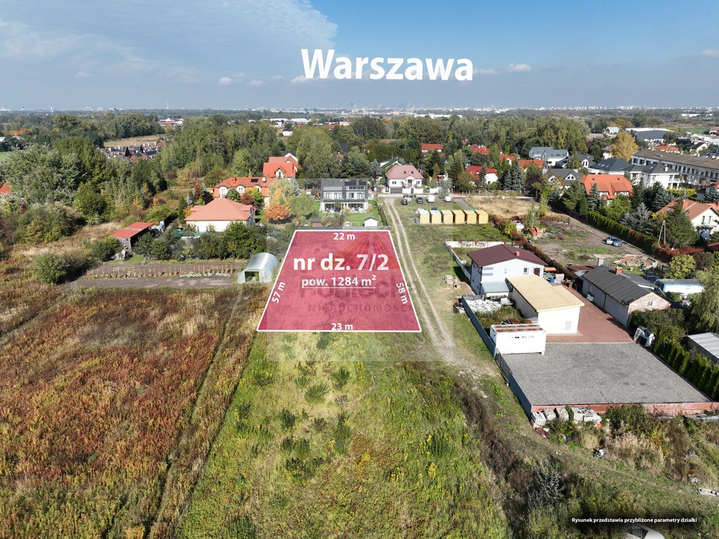 Działka Sprzedaż Dawidy Bankowe Kwiatów Polnych 1