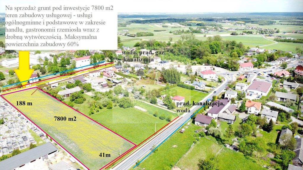 Działka Sprzedaż Mirzec Stary 1