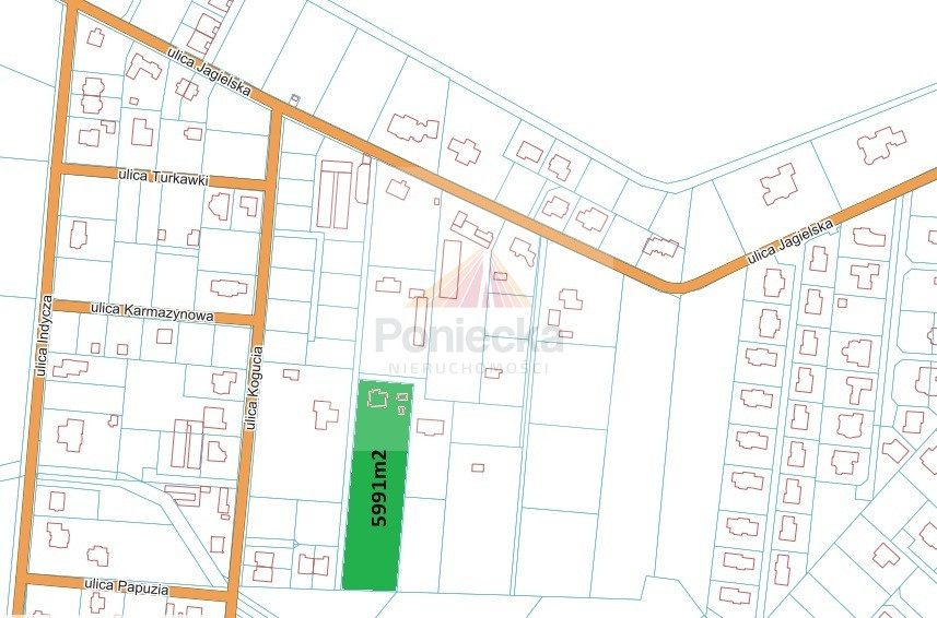 Działka Sprzedaż Warszawa Ursynów Jagielska 1