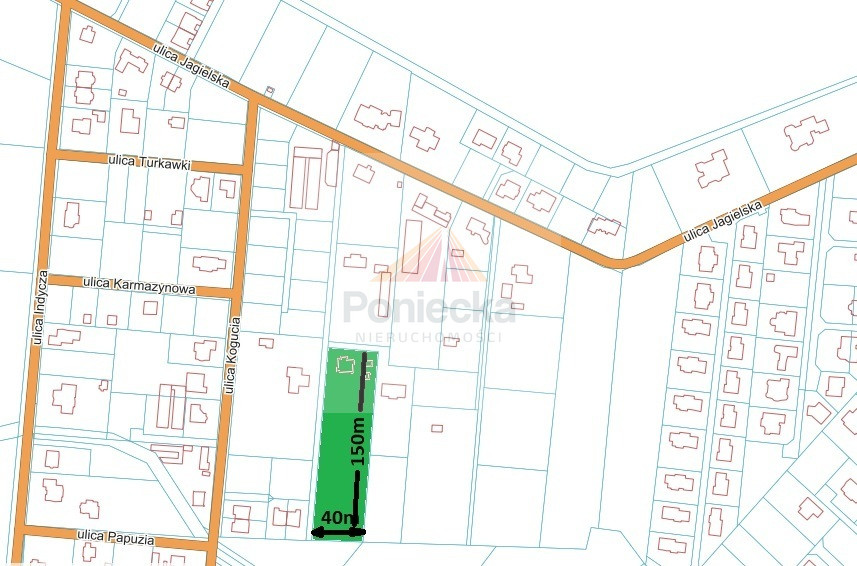 Działka Sprzedaż Warszawa Ursynów Jagielska 2